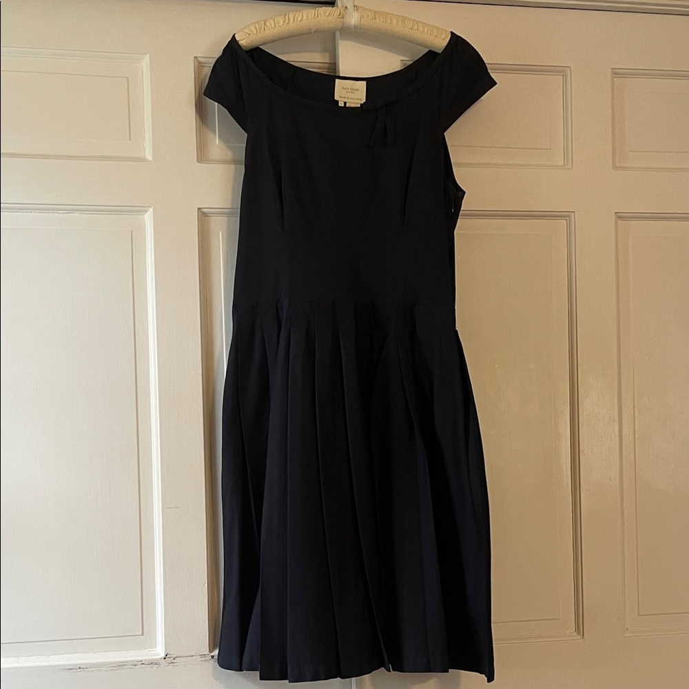 Kate Spade Navy Blue Dress - image 1